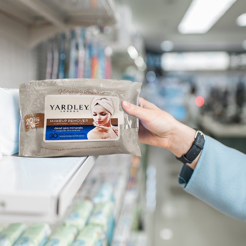 Dead Sea Minerals Makeup Remover Cleansing Towelettes 30ct TomrickCare