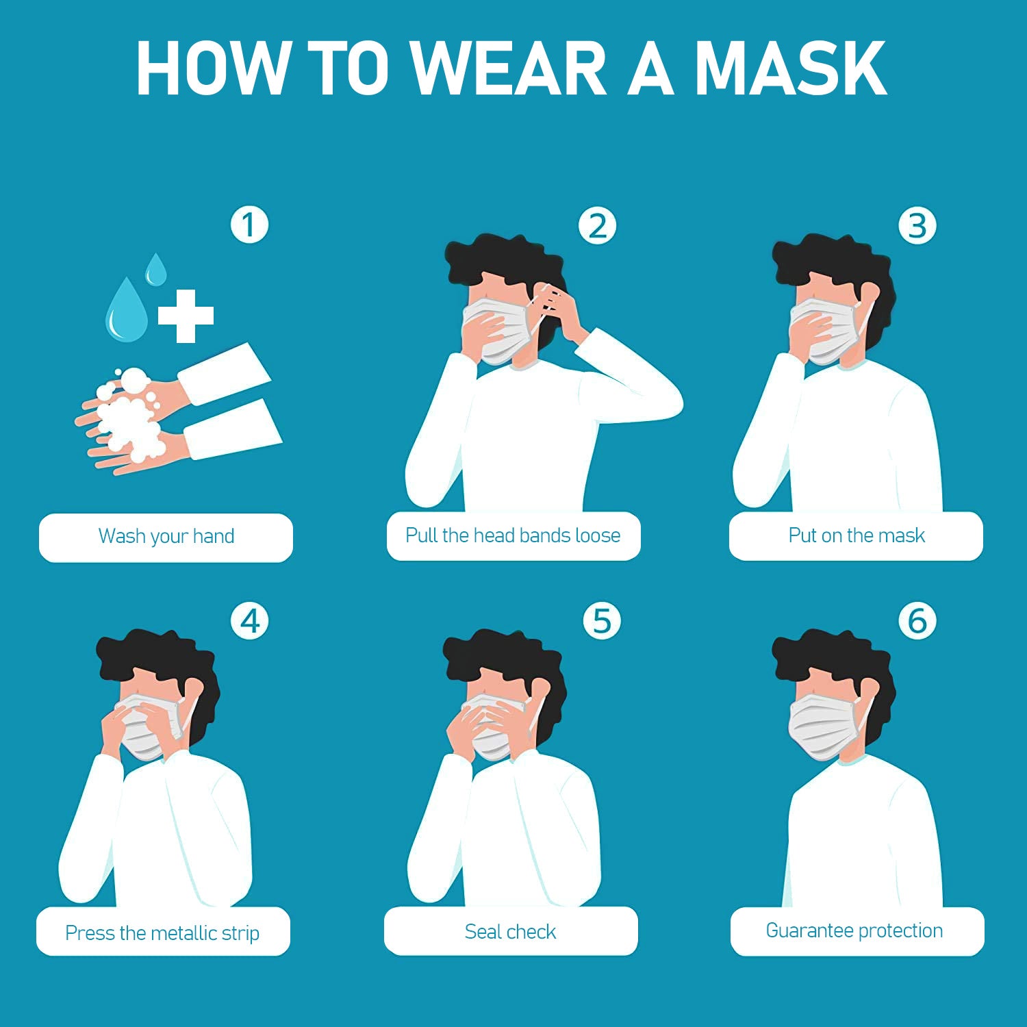 Disposable Face Mask for Family (100 PCS)